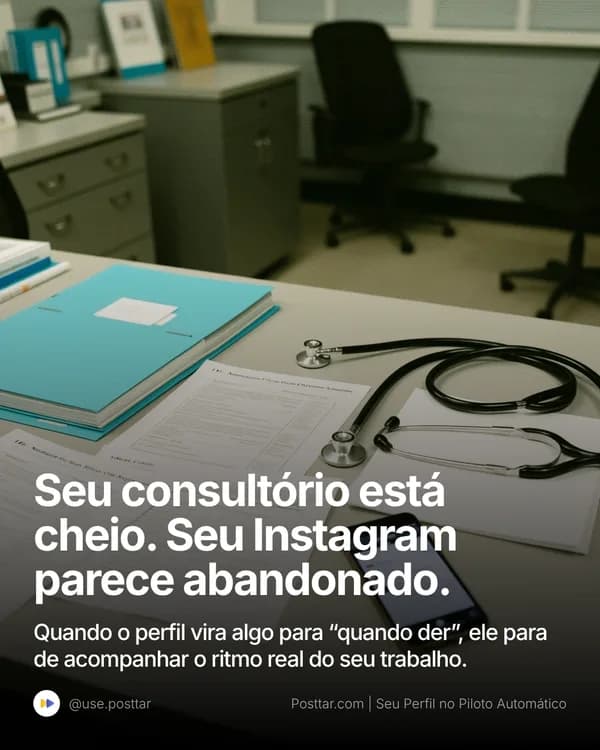 Carrossel real gerado pela nossa IA