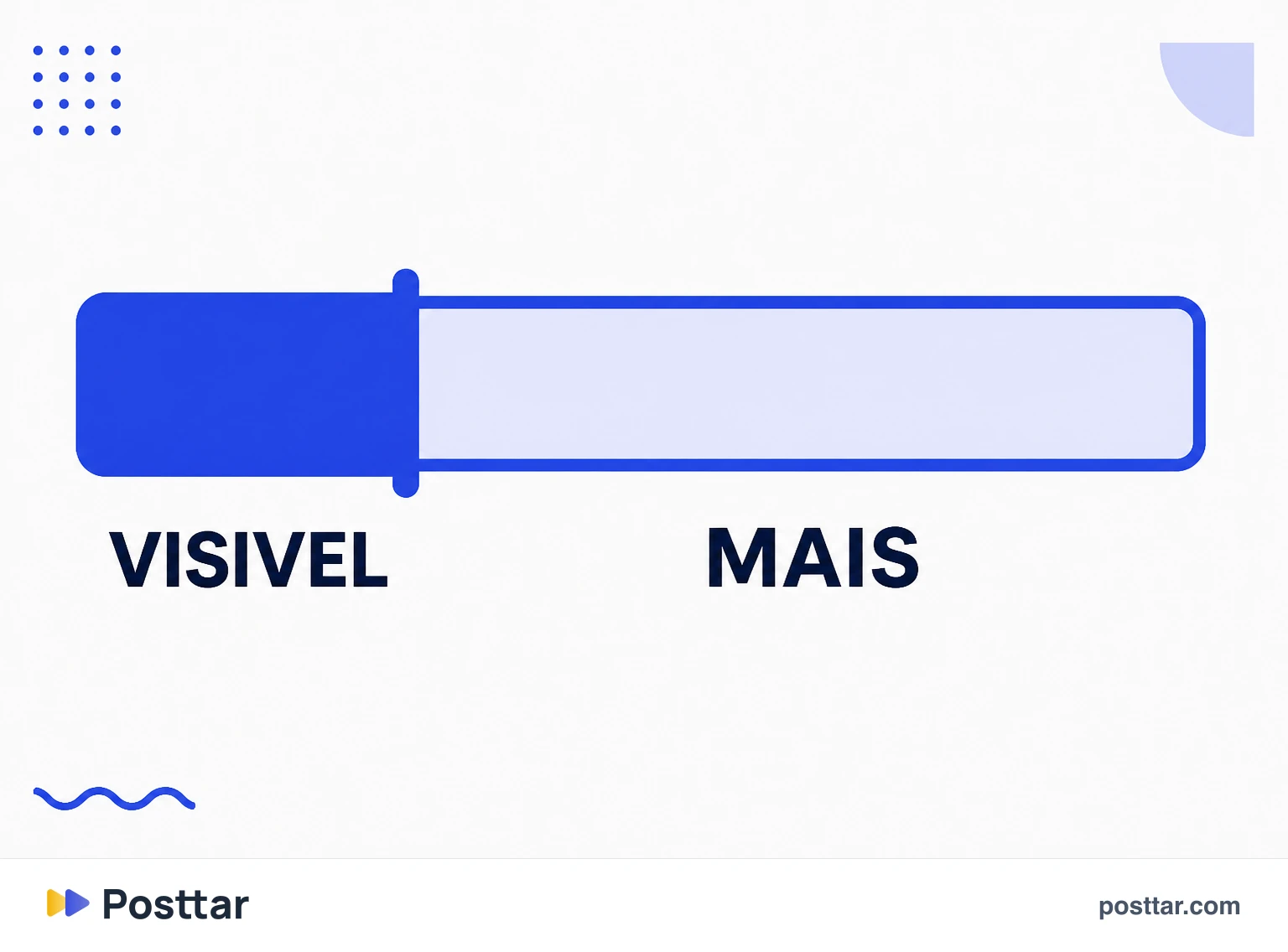 Infográfico da parte visível da legenda antes do botão mais