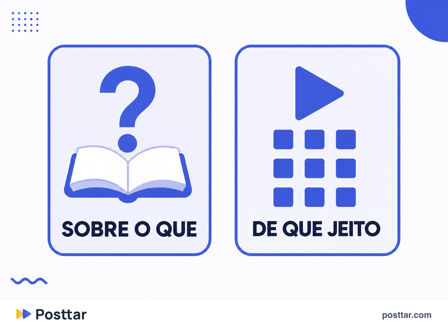 Infográfico da diferença entre pilar e formato