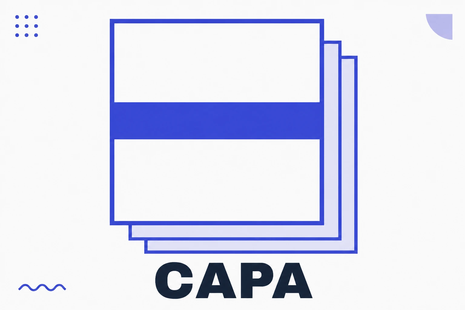 Ilustração de um slide de abertura de carrossel com título grande
