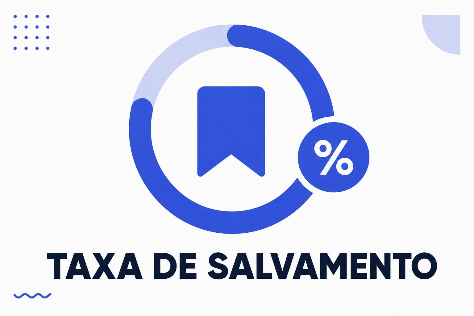 Ilustração da taxa de salvamento, com a fatia que arquivou o conteúdo